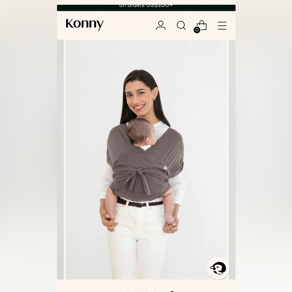 New Konny wrap in mocha